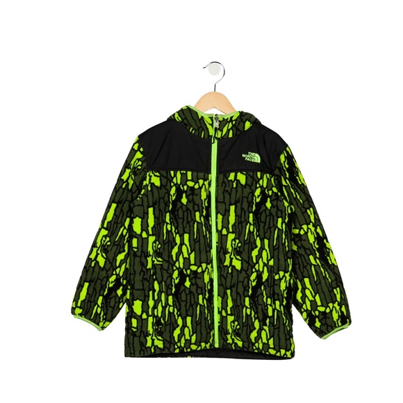 The North Face Boys the marwood veneer reversible jacket Camouflage jacket - Picture 2 of 6